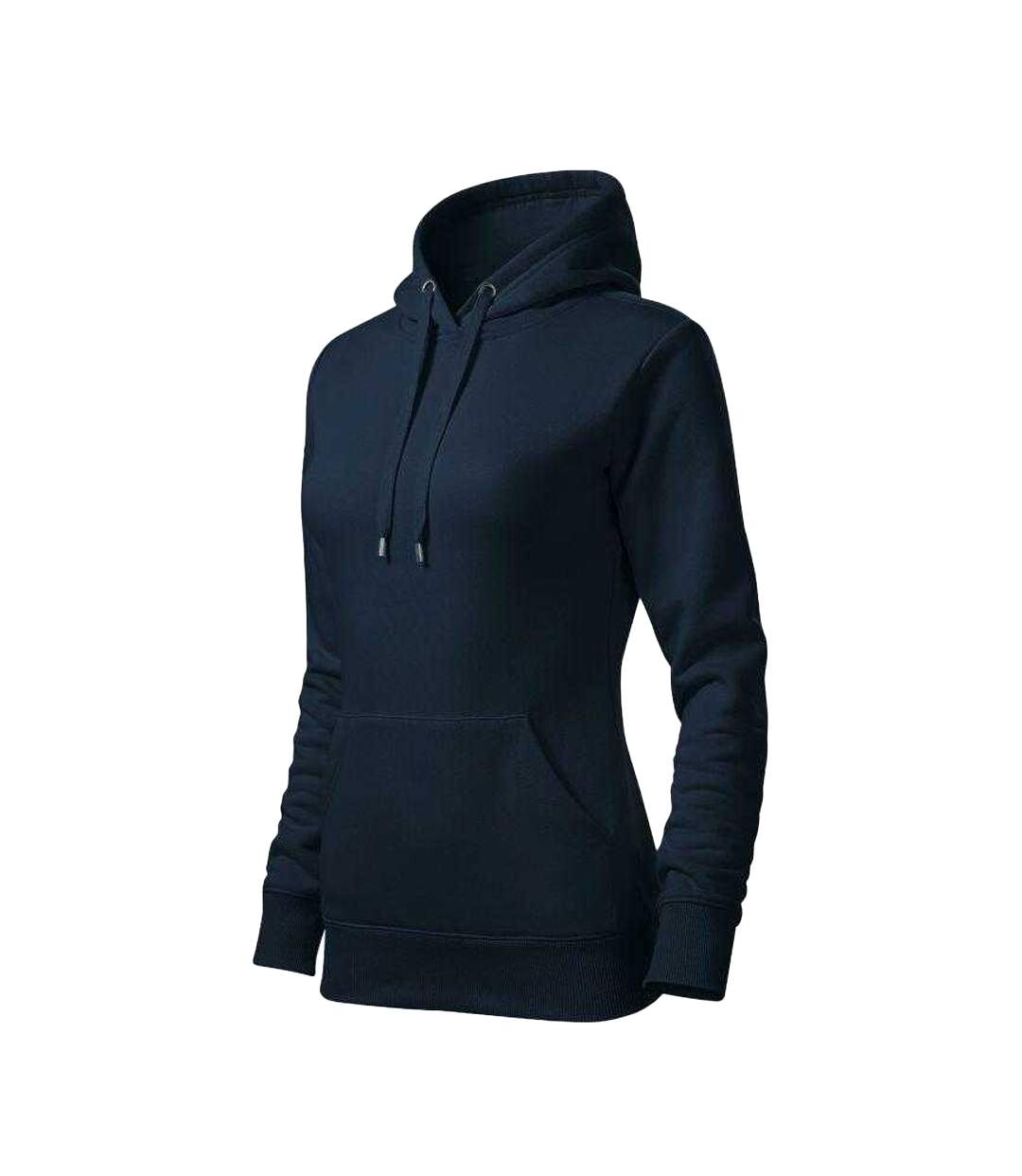 Sweat À Capuche Cape Free Femme Bleu Marine Foncé Malfini-3