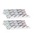 Farah - 10 Paires Chaussettes Bambou Hommes Socquettes Rayées-1