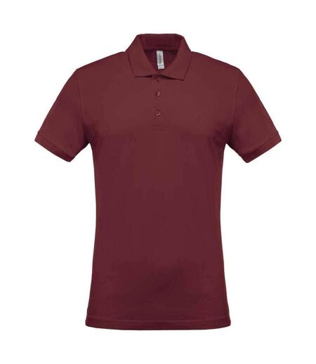 Kariban Mens Pique Polo Shirt (Wine) - UTPC6572
