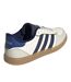 Womens/ladies Breaknet 3 Stripes Leather Trainers White Blue Adidas-2