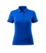 Womens/ladies Grasse Crossover Polo Shirt Royal Blue Mascot-1