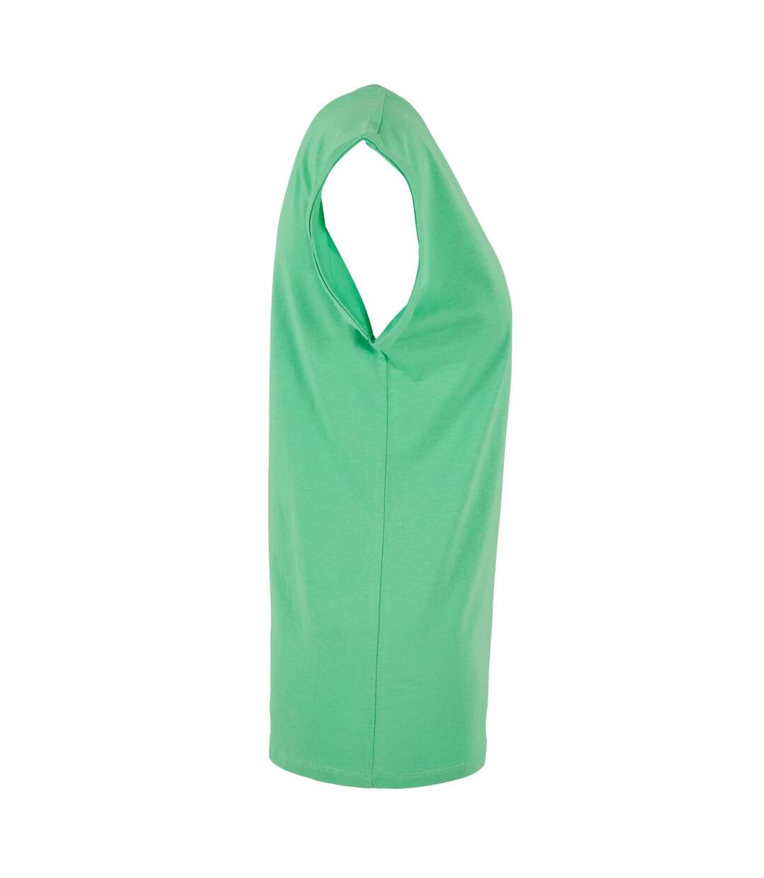 T-shirt Femme Vert Build Your Brand-3
