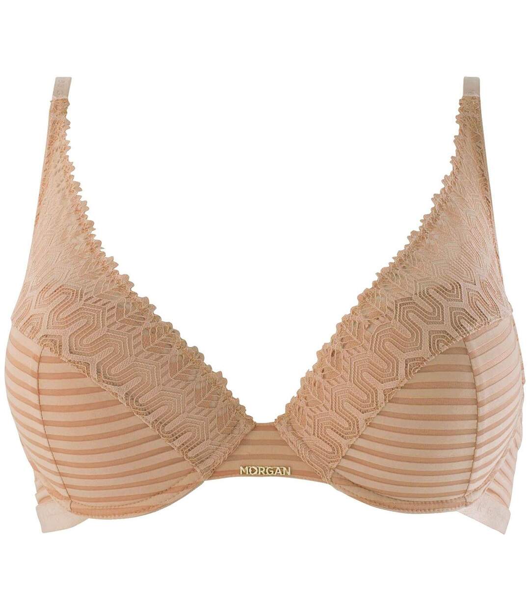 Soutien-gorge ampliforme coque moulée nude Célia-1