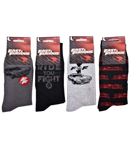 Chaussettes Pack HOMME FAST AND FURIOUS Pack de 4 Paires 1587