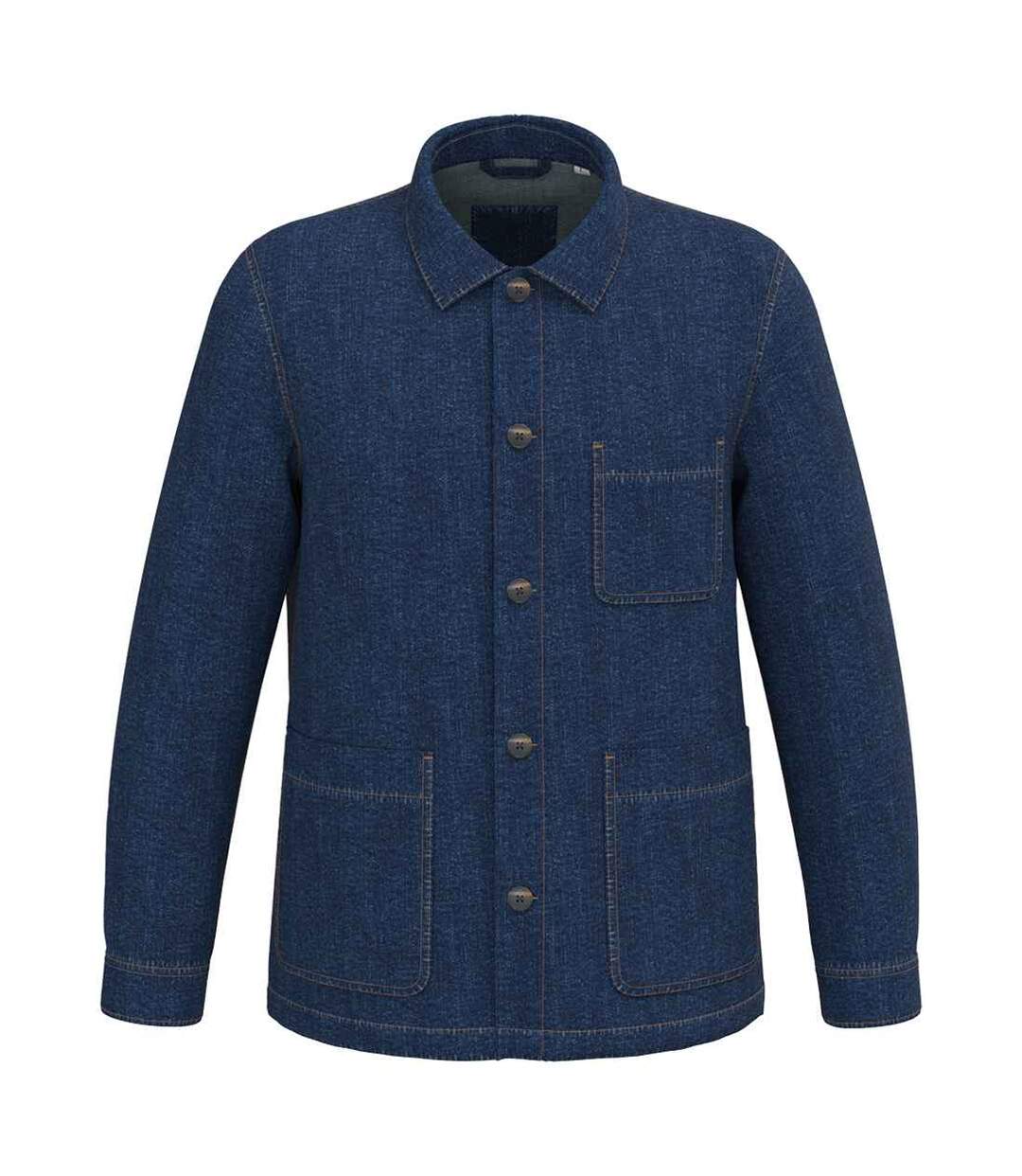 Veste En Jean Adulte Bleu Denim Native Spirit-2