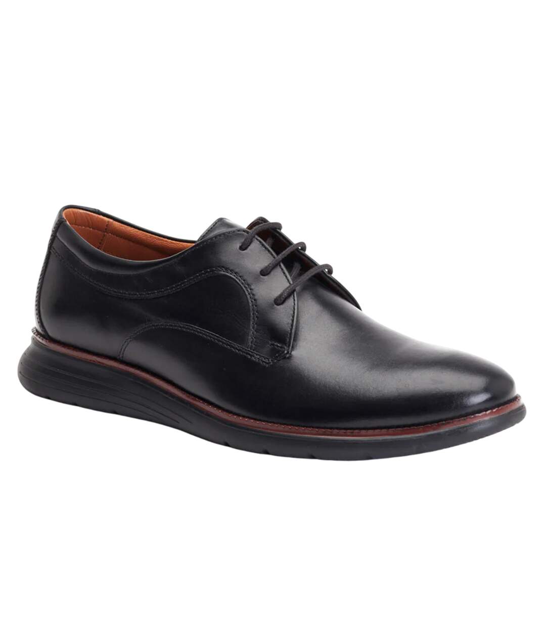Derbies Wing Homme Noir Base London-1