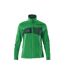 Womens/ladies Accelerate Plain Stretch Lightweight Jacket Grass Green Green Mascot-1