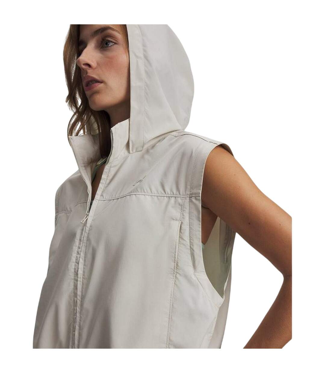 Veste Manches Longues Hike Femme Blanc Under Armour-4