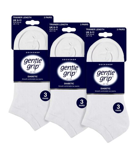 Paquet de 9 chaussettes en coton à la cheville en nid d'abeille pour hommes
