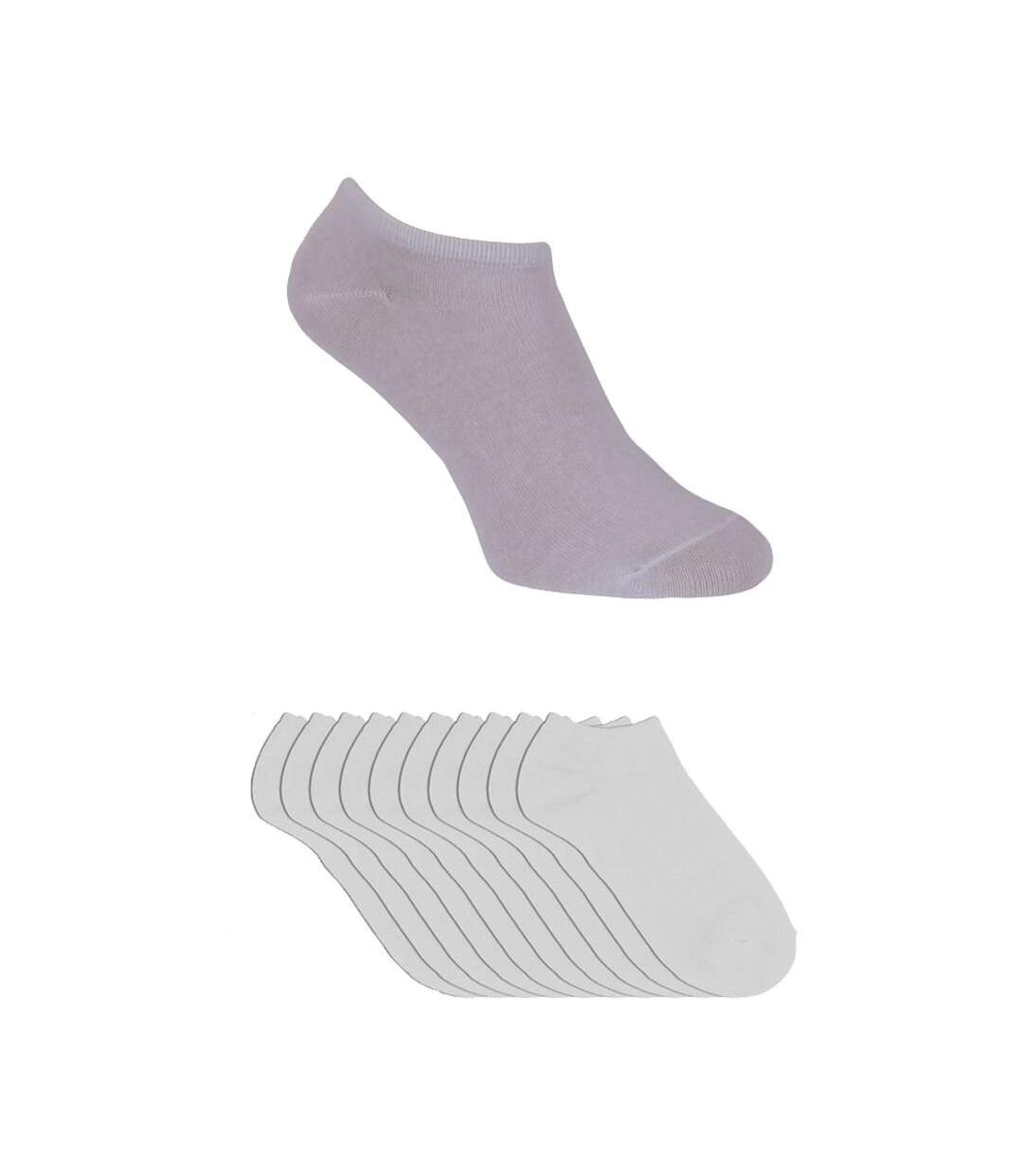 Chaussettes courtes homme lot de 10