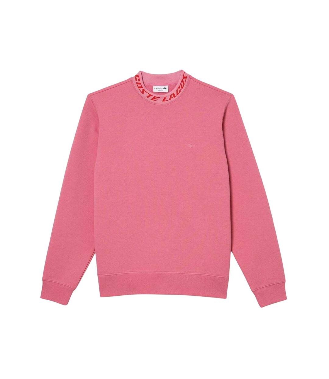 Sweat Motif/style Logo Homme Rose Lacoste-2