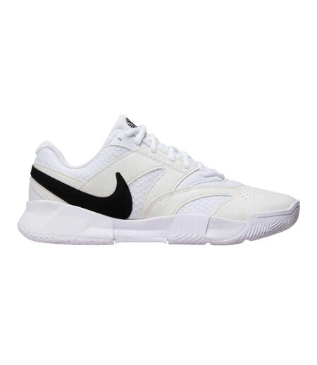 Womens/ladies Court Lite 4 Tennis Shoes White Black Nike