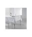 Nappe Ronde Imprimée Constellation 150x300cm Blanc-1