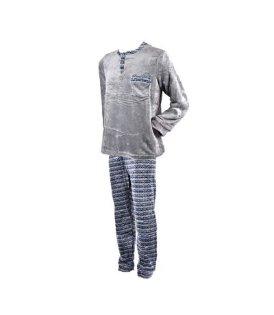 Pyjama Homme POLAIRE ECO 2545 GRIS
