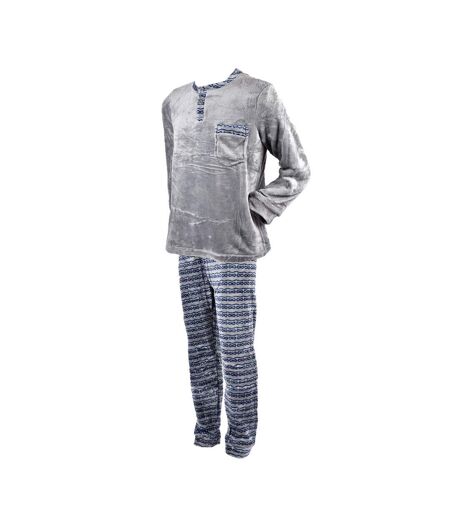 Pyjama Homme POLAIRE ECO 2545 GRIS