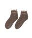 Chaussettes marrons femme stella green elégante-1