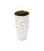 Vase Design en Céramique Adore 32cm Blanc-2