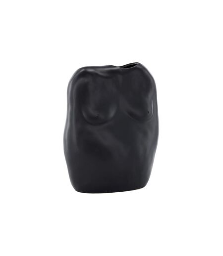 Vase Buste en Céramique Romie 28cm Noir