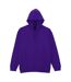Unisex Adult Softstyle Fleece Midweight Hoodie Purple Gildan-1