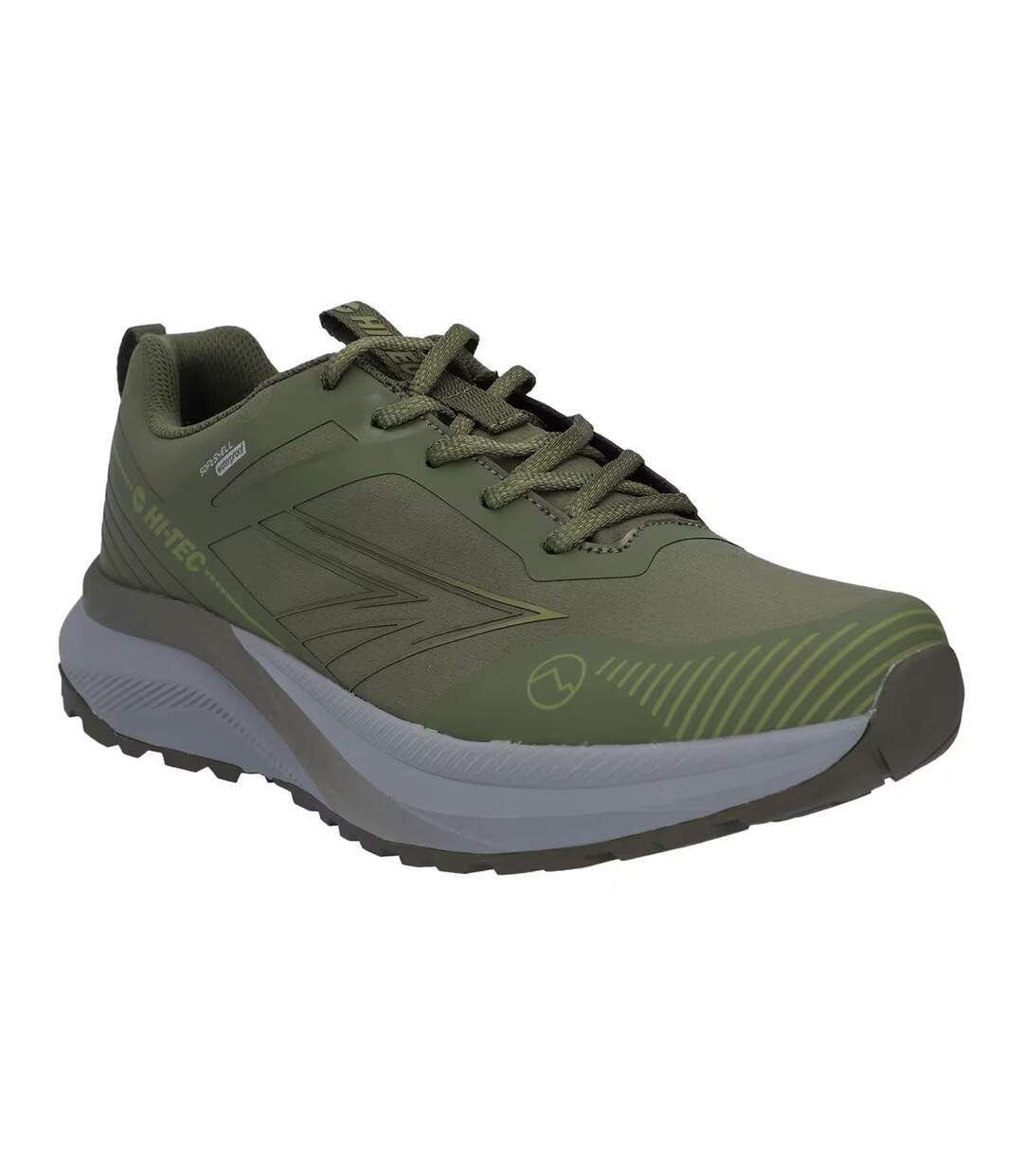 Baskets Speedshell Homme Vert Kaki Kaki Foncé Hi-Tec-1