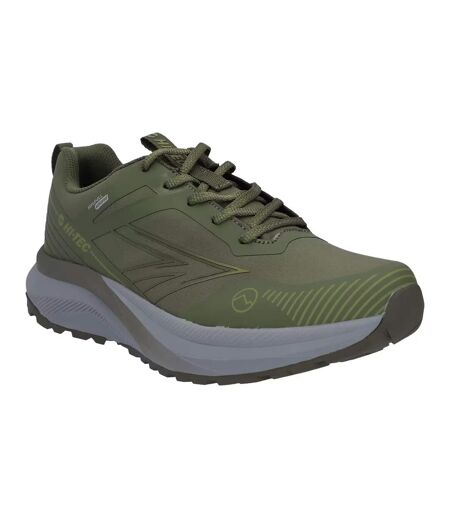 Baskets Speedshell Homme Vert Kaki Kaki Foncé Hi-Tec