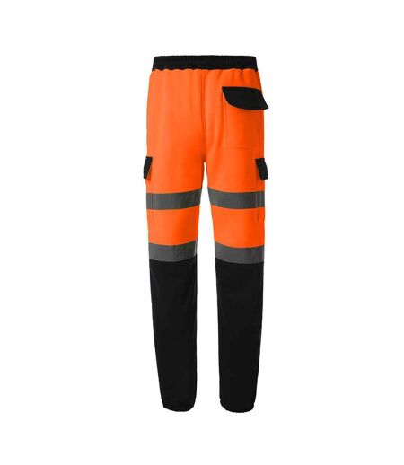 Pantalon De Jogging Homme Orange Fluo Bleu Marine Yoko