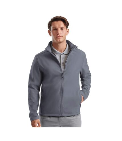 Veste softshell essential homme gris foncé Russell Russell