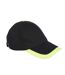 Baseball Cap Black Yellow Brave Soul-1
