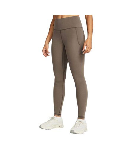 Womens/ladies Meridian Leggings Brown Under Armour