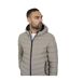 Doudoune À Capuche Homme Taupe Brave Soul-3