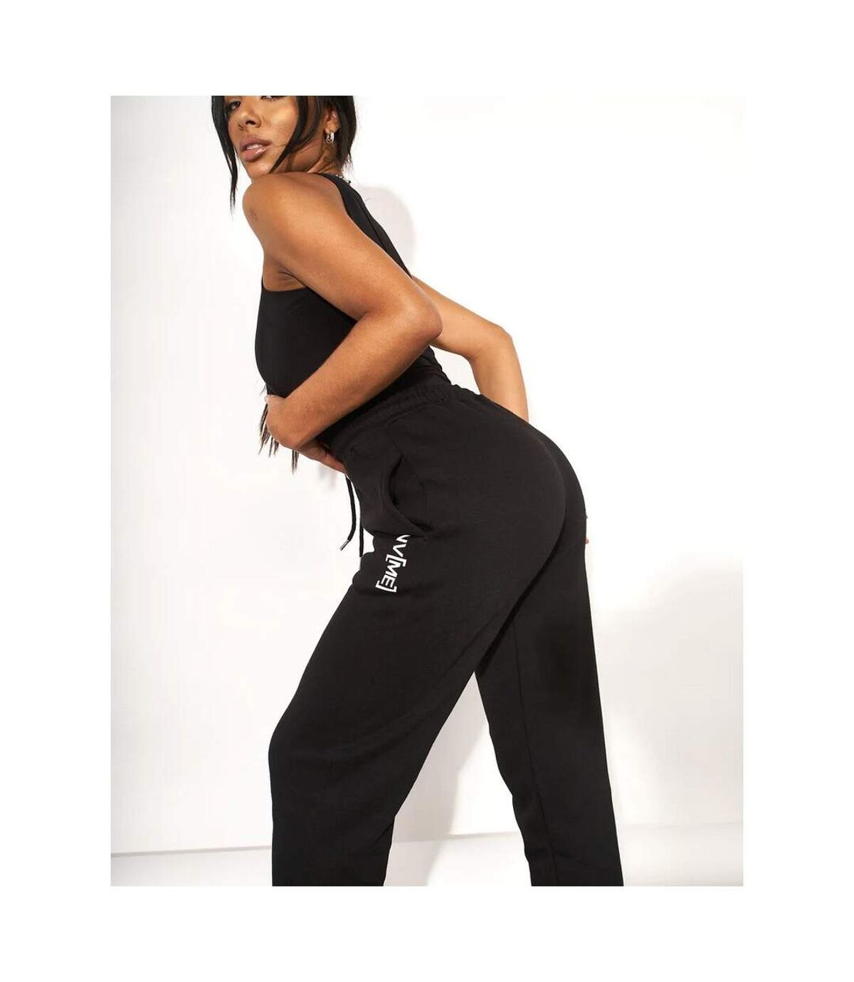 NVME Womens/Ladies Rosabel Sweatpants (Black)