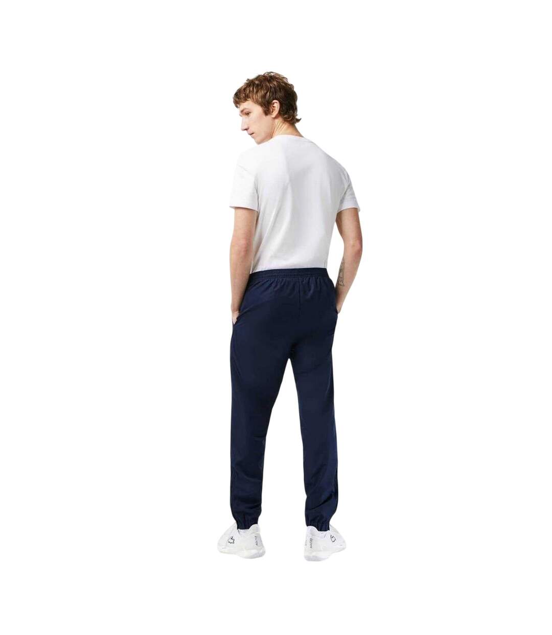 Pantalon De Survêtement Motif/style Logo Homme Bleu Marine Lacoste-3