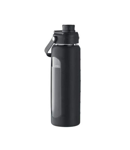 Keila glass 750ml water bottle one size black MidOcean