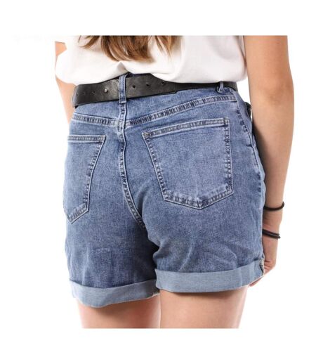 Short Bleu Femme Monday Premium Mom - XS