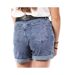 Short Bleu Femme Monday Premium Mom - XS-2