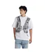 T-shirt Motif/style Graphique Archive Homme Blanc Gris G-Star-2