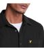 Chemise En Sergé Peigné Pour Hommes Noir Lyle & Scott-1