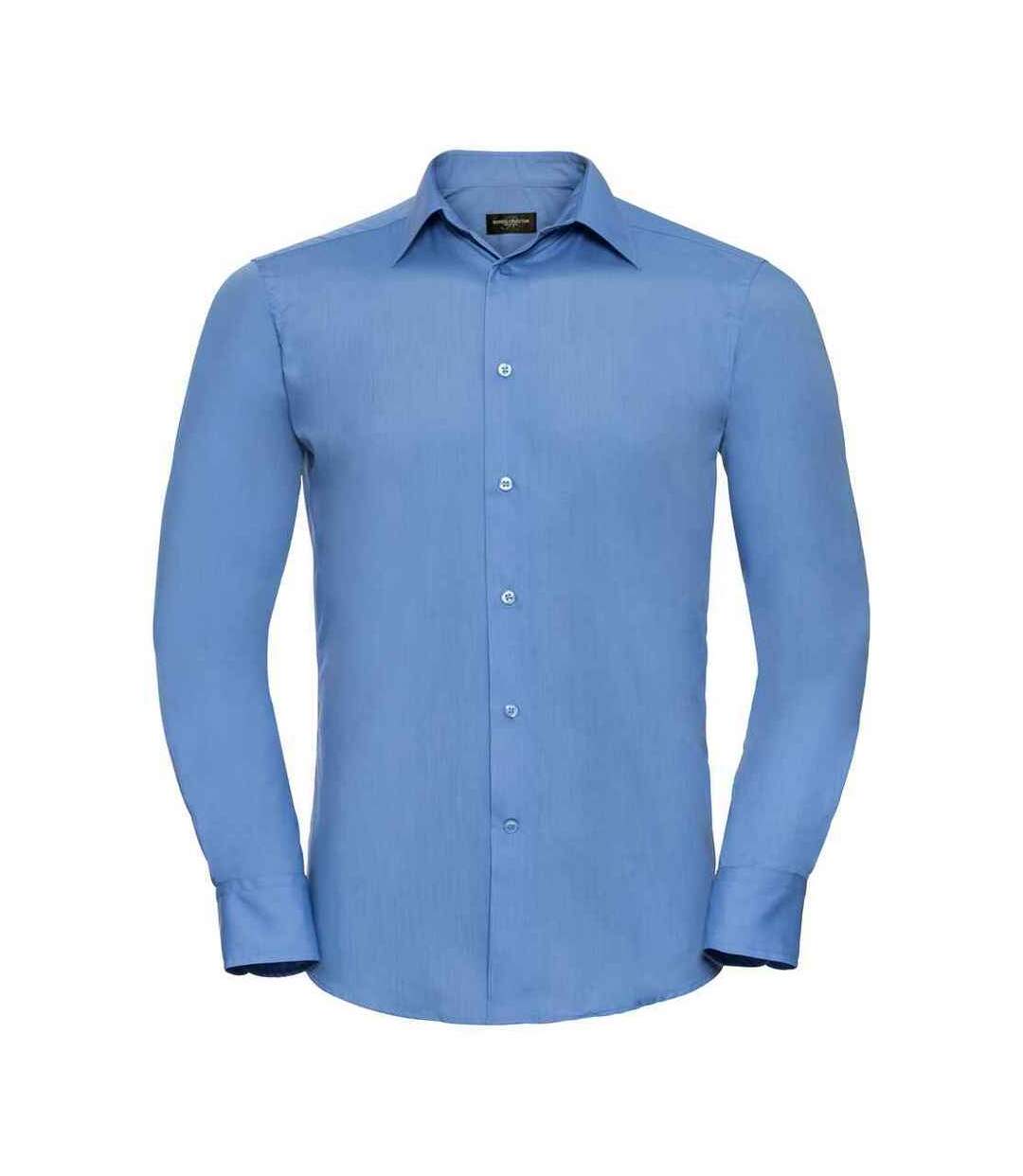 Chemise formelle homme bleu Russell Collection-1