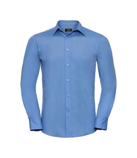 Chemise formelle homme bleu Russell Collection