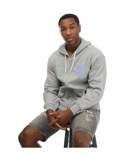 Sweat à capuche homme gris Levis