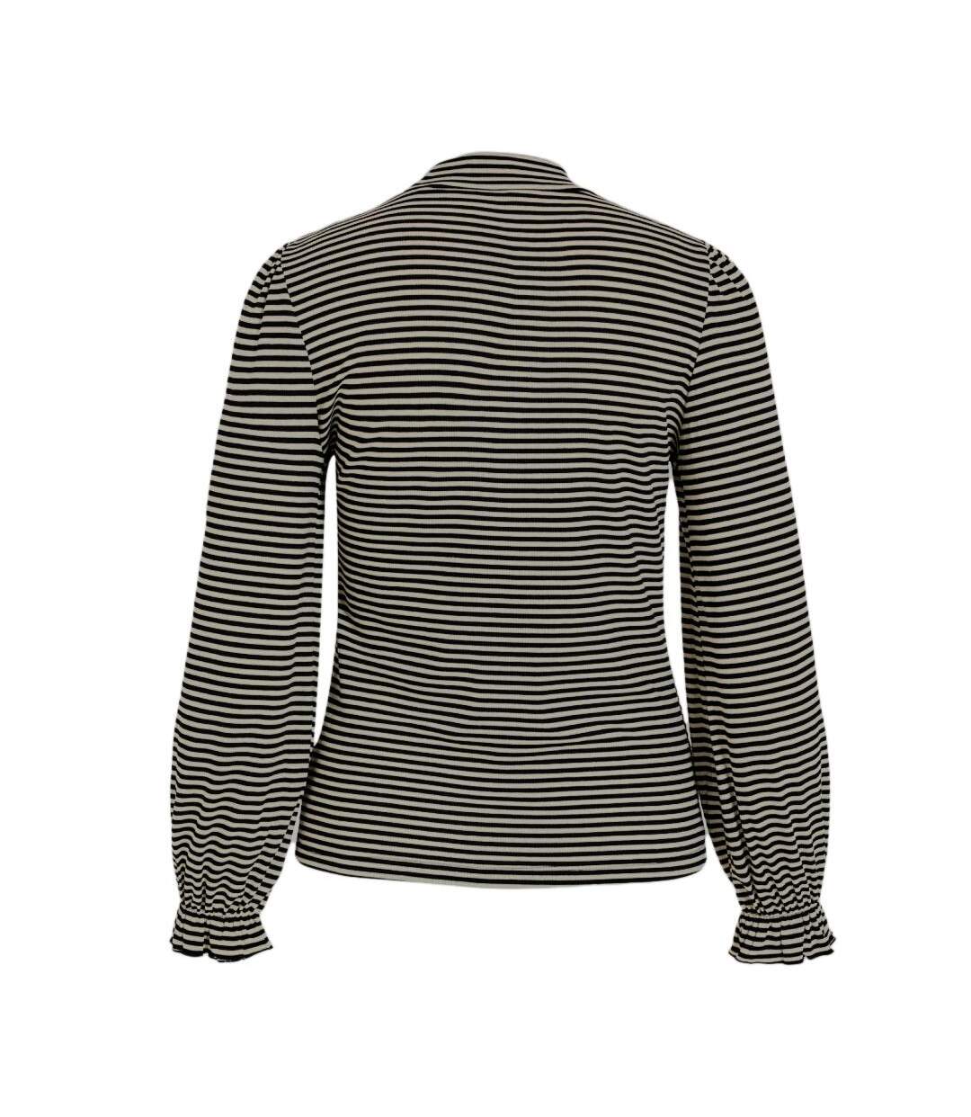 Pull marron/noir femme vila visabia - xl-2