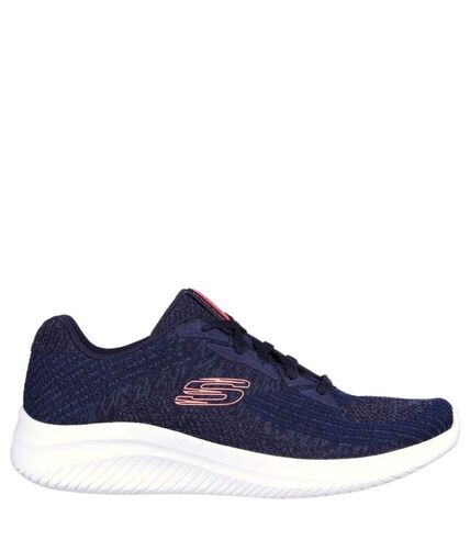 Skechers Womens/Ladies Ultra Flex 3.0 Best Time Sneakers (Navy) - UTFS9383