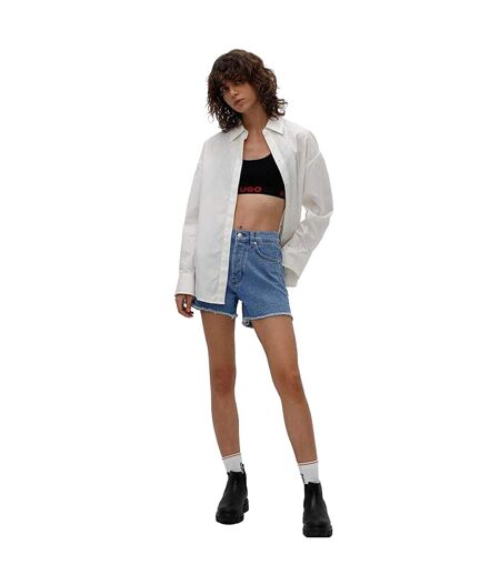 Womens/ladies Evilysa Shirt Natural Hugo