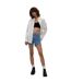 Womens/ladies Evilysa Shirt Natural Hugo-3