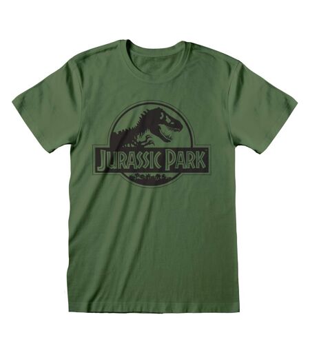 Jurassic Park - T-shirt - Adulte (Vert) - UTHE253