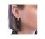 Boucles d'oreilles Aurielle Hoop, Cristal d'Autriche-2
