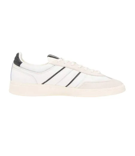 Mens Greenwich Leather Trainers Black White Tommy Jeans