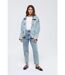 Veste Flana Light Medium Blue Brushed-2