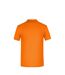 Polo Bio Workwear Homme Orange James And Nicholson-2