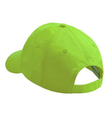 Beechfield Plain Unisex Junior Original 5 Panel Baseball Cap (Lime Green) - UTRW217